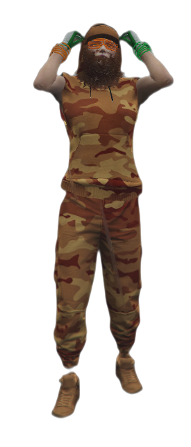 Camo Orange