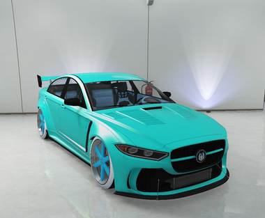Jaguar turquoise